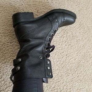 Sam edelman combat style boots Like New